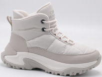 F8547-16 Беж 36-1,37-2,38-2,39-2,40-1 Strobbs Ботинки Повсед Дутики Иск.мат, Байка/Флис, ЭВА,Резина Зима жен