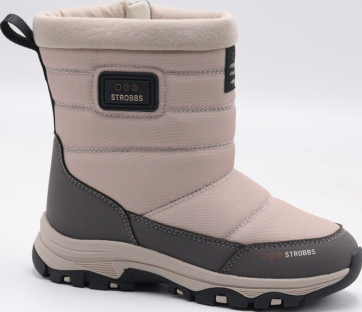 N1916-16 Беж 31-1,32-1,33-2,34-2,35-2 Strobbs П/сапоги Повсед Дутики Иск.мат, Иск.шерсть, ТПР Зима Муж