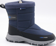 N1915-2 Син 31-1,32-1,33-2,34-2,35-2 Strobbs П/сапоги Повсед Дутики Иск.мат, Иск.шерсть, ТПР Зима Муж