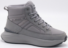 F8518-10 Сер 36-1,37-2,38-2,39-2,40-1 Strobbs Ботинки Повсед Дерби Иск.мат, Иск.шерсть, ЭВА,ТПР,ТПУ вставка Зима жен