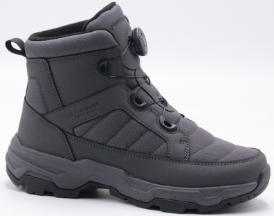 F8523-1 Сер 36-1,37-2,38-2,39-2,40-1 Strobbs Ботинки Повсед Оксфорд Иск.мат, Иск.шерсть, ЭВА,Резина Зима Муж