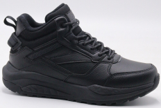 F8525-3 Чёр 36-1,37-2,38-2,39-2,40-1 Strobbs Ботинки Актив.отдых Кроссовки Нат.кожа, Нат.шерсть, ЭВА,Резина Зима Муж