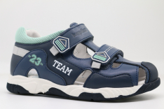 32965п-2 Син 26-1,27-1,28-1,29-1,30-1 Kapika П/ботинки Повсед Сандалеты Иск.мат, Кожподклад, ТЭП (термоэластопласт) Лето Муж