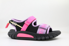 33917-1 Чёр 31-1,32-1,33-1,34-1,35-1 Kapika Туфли Актив.отдых Сандалии Текстиль, Текстиль, ЭВА Лето жен