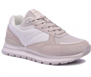 F7561-9 Беж 36-1,37-2,38-2,39-2,40-1 Strobbs П/ботинки Актив.отдых Кроссовки Нат.кожа, Текстиль, ЭВА,ТПР,ТПУ вставка В/О жен