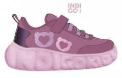 91-055A Пыльная роза 25-2,26-2,27-2,28-2,29-2,30-2 Indigo kids П/ботинки Актив.отдых Кроссовки Softshell, Текстиль, ЭВА В/О жен