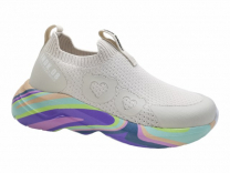 94-031B Беж 28-1,29-1,30-1,31-1,32-1,33-1,34-1,35-1 Indigo kids П/ботинки Актив.отдых Слипоны Текстиль, Текстиль, ЭВА Лето жен