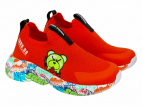 94-010D Корал 25-2,26-2,27-2,28-2,29-2,30-2 Indigo kids П/ботинки Актив.отдых Слипоны Текстиль, Текстиль, ЭВА Лето Муж