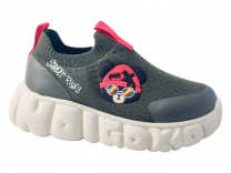 94-1025B хаки 25-2,26-2,27-2,28-2,29-2,30-2 Indigo kids П/ботинки Повсед Слипоны Текстиль, Текстиль, ЭВА Лето Муж