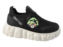 94-1025G Чёр 25-2,26-2,27-2,28-2,29-2,30-2 Indigo kids П/ботинки Повсед Слипоны Текстиль, Текстиль, ЭВА Лето Муж