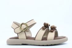 32943п-2 Беж 28-1,29-1,30-1,31-1,32-1 Kapika Туфли Повсед Сандалии Иск.мат, Кожподклад, ПУ (полиуретан) Лето жен