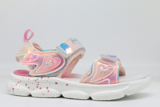 32946п-2 Роз 26-1,27-1,28-1,29-1,30-1 Kapika Туфли Актив.отдых Сандалии Иск.мат, Текстиль, полиуретан/ТЭП Лето жен