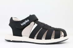 33918п-1 Чёр 31-1,32-1,33-1,34-1,35-1 Kapika Туфли Повсед Сандалеты Иск.мат, Кожподклад, ТЭП (термоэластопласт) Лето Муж