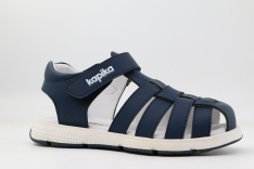 33918п-2 Син 31-1,32-1,33-1,34-1,35-1 Kapika Туфли Повсед Сандалеты Иск.мат, Кожподклад, ТЭП (термоэластопласт) Лето Муж