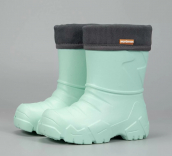 2-111-G14 мятный МОНО 30/31-8 Nordman Kids Сапоги Повсед Веллингтон ЭВА, Чул.Флис, ЭВА В/О жен