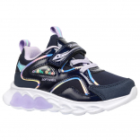 251K-F4-5714 25-1,26-1,27-1,28-1,29-1,30-1,31-1 Flamingo П/ботинки Актив.отдых Кроссовки Иск.мат, Текстиль, ЭВА (лампочки) В/О жен