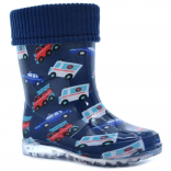 231PC-Z30-3525 25-1,26-1,27-1,28-1,29-1,30-1,31-1 Flamingo Сапоги Повсед Веллингтон ПВХ, Чул.Флис, ПВХ В/О Муж