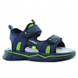 231S-Z6-3717 27-1,28-1,29-1,30-1,31-1,32-1 Flamingo Туфли Актив.отдых Сандалии Иск.мат, Текстиль, ЭВА Лето Муж