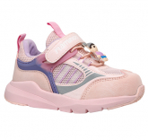 241K-F28-4848 22-1,23-1,24-1,25-1,26-1,27-1 Flamingo П/ботинки Актив.отдых Кроссовки Иск.мат, Текстиль, ЭВА/ТЭП В/О жен