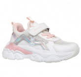 241K-F1-4653 25-1,26-1,27-1,28-1,29-1,30-1,31-1 Flamingo П/ботинки Актив.отдых Кроссовки Иск.мат, Текстиль, ЭВА/ПВХ В/О жен