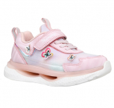 241K-F4-4644 26-1,27-1,28-1,29-1,30-1,31-1 Flamingo П/ботинки Актив.отдых Кроссовки Иск.мат, Текстиль, ЭВА В/О жен