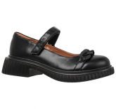 242T-G6-5227 31-1,32-1,33-1,34-1,35-1,36-1 Flamingo Туфли Школа Mary Jane Иск.мат, Кожподклад, ПУ Лето жен