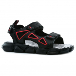 231S-Z15-3749 32-1,33-1,34-1,35-1,36-1,37-1 Qwest Туфли Актив.отдых Сандалии Иск.мат, Текстиль, ЭВА Лето Муж