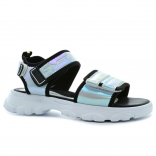 231S-Z6-3667 31-1,32-1,33-1,34-1,35-1,36-1 Qwest Туфли Повсед Сандалии Иск.мат, Текстиль, ЭВА Лето жен