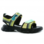 231S-Z6-3671 31-1,32-1,33-1,34-1,35-1,36-1 Qwest Туфли Повсед Сандалии Иск.мат, Текстиль, ЭВА Лето жен