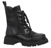 242B-Z25-5341 32-1,33-1,34-1,35-1,36-1,37-1 Qwest Ботинки Повсед Дерби Иск.мат, Байка/Флис, ТЭП В/О жен