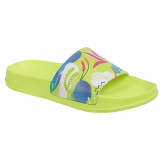 221S-F9-3136 30-2,31-2,32-2,33-2,34-2,35-2 Flamingo Туфли Пляж Шлепанцы/Пантолеты ПВХ, Без подклада, ЭВА Лето жен