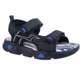 221S-Z15-2909 30-1,31-1,32-1,33-1,34-1,35-1 Qwest Туфли Актив.отдых Сандалии Иск.мат, Текстиль, ЭВА Лето Муж