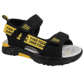 221S-Z6-3029 27-1,28-1,29-1,30-1,31-1,32-1,33-1 Qwest Туфли Актив.отдых Сандалии Иск.мат, Текстиль, ЭВА Лето Муж