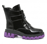 222B-C1-3420 32-1,33-1,34-1,35-1,36-1,37-1 Qwest Ботинки Повсед Дерби Иск.мат, Байка/Флис, ТЭП В/О жен