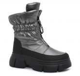 222WC-C1-3425 33-1,34-1,35-1,36-1,37-1,38-1 Qwest Ботинки Повсед Дутики Иск.мат, Нат.шерсть, ТЭП Зима жен