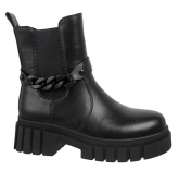 232B-C1-3957 33-1,34-1,35-1,36-1,37-1,38-1 Qwest Ботинки Повсед Челси Иск.мат, Байка/Флис, ТЭП В/О жен