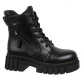 232B-C1-3960 33-1,34-1,35-1,36-1,37-1,38-1 Qwest Ботинки Повсед Дерби Иск.мат, Байка/Флис, ТЭП В/О жен