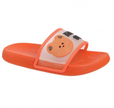 221S-F32-3149 30-2,31-2,32-2,33-2,34-2,35-2 Flamingo Туфли Пляж Шлепанцы/Пантолеты ПВХ, Без подклада, ПВХ Лето жен