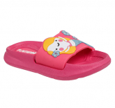 221S-F9-3124 30-2,31-2,32-2,33-2,34-2,35-2 Flamingo Туфли Пляж Шлепанцы/Пантолеты ПВХ, Без подклада, ЭВА Лето жен