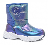 222D-F1-3386 28-1,29-1,30-1,31-1,32-1,33-1 Flamingo П/сапоги Повсед Дутики Иск.мат, Нат.шерсть, ЭВА/ТЭП Зима жен