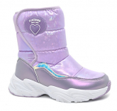 222D-F1-3387 28-1,29-1,30-1,31-1,32-1,33-1 Flamingo П/сапоги Повсед Дутики Иск.мат, Нат.шерсть, ЭВА/ТЭП Зима жен