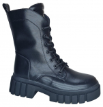 232B-C1-3954 33-1,34-1,35-1,36-1,37-1,38-1 Qwest Ботинки Повсед Дерби Иск.мат, Байка/Флис, ТЭП В/О жен