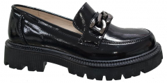 232T-G6-3828 33-1,34-1,35-1,36-1,37-1,38-1 Qwest Туфли Школа Лоферы Иск.мат, Кожподклад, ПУ Лето жен