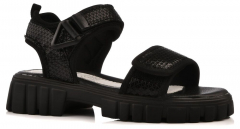 241S-Z15-5144 32-1,33-1,34-1,35-1,36-1,37-1 Qwest Туфли Повсед Сандалии Иск.мат, Текстиль, ПУ Лето жен