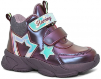 222B-F13-3312 22-1,23-1,24-1,25-1,26-1,27-1,28-1 Flamingo Ботинки Актив.отдых Оксфорд Иск.мат, Байка/Флис, ЭВА В/О жен