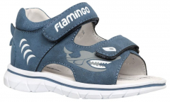 241S-Z6-4524 22-1,23-1,24-1,25-1,26-1,27-1,28-1 Flamingo Туфли Повсед Сандалеты Иск.мат, Кожподклад, ЭВА Лето Муж