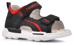 241S-Z6-4544 25-1,26-1,27-1,28-1,29-1,30-1 Flamingo Туфли Повсед Сандалеты Иск.мат, Кожподклад, ЭВА Лето Муж