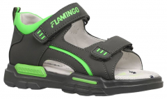 241S-Z6-4546 25-1,26-1,27-1,28-1,29-1,30-1 Flamingo Туфли Повсед Сандалеты Иск.мат, Кожподклад, ЭВА Лето Муж