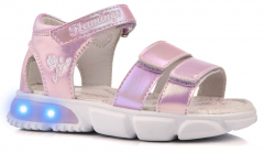 241S-Z6-4434 26-1,27-1,28-1,29-1,30-1,31-1 Flamingo Туфли Повсед Сандалеты Иск.мат, Кожподклад, ЭВА (лампочки) Лето жен