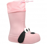 251PC-G18-5857 Роз 24-1,25-1,26-1,27-1,28-1,29-1 Flamingo Сапоги Повсед Веллингтон ПВХ, Текстиль В/О жен